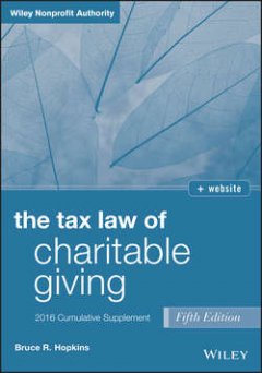 the-tax-law-of-charitable-giving-2016-cumulative